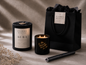 Flamma Hestia Gift Experience — bolsa de regalo, encendedor recargable y grabado personalizado en el envase de la vela