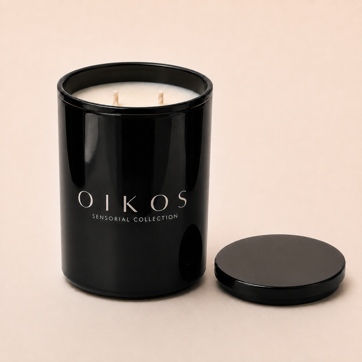 Flamma Hestia OIKOS candle, additional product detail view